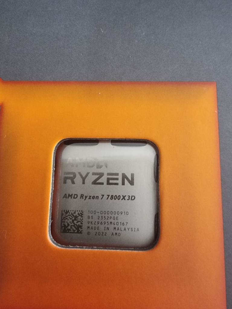 AMD Ryzen 7 7800X3D CPU Brand New & Sealed
