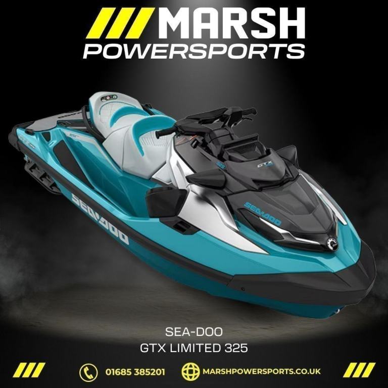 Sea-Doo GTX Limited 325 Teal Metallic 2026 - Sea-Doo Main Dealer - Order NOW