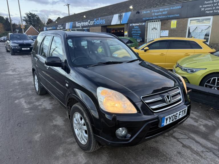 HONDA CR-V 2.0 i-VTEC Executive Black Manual Petrol 2006