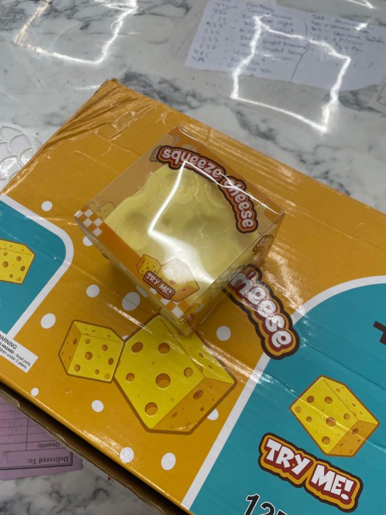 Cheese squishy DELIVERY ONLY