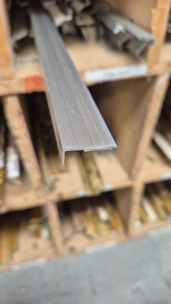  Silver 8mm Sticky Edge Door Plate. Bulk Order Discounts Available!