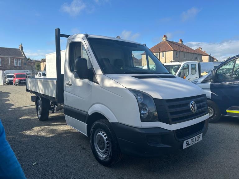 2016 Volkswagen Crafter 2.0 TDI 136PS Dropside cr35 mwb rwd CHASSIS CAB Diesel Manual