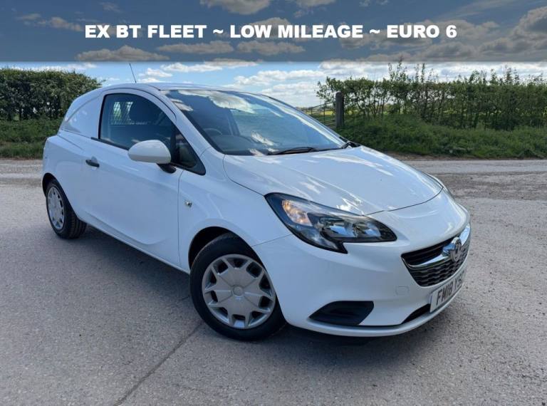 2018 18 VAUXHALL CORSA VAN 1.3 CDTI ECOFLEX CAR DERIVED VAN 3DR DIESEL MANUAL FW