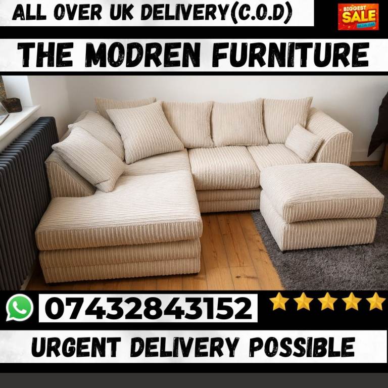Luxury Quality Sofas with Guaranteed Next-Day Delivery