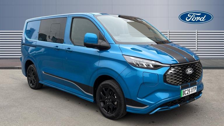 2025 Ford Transit Custom 160kW 65kWh H1 Double Cab Van Sport Auto PANEL VAN ELECTRIC Automatic