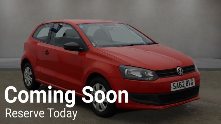 2012 Volkswagen Polo 1.2 60 S 3dr HATCHBACK Petrol Manual