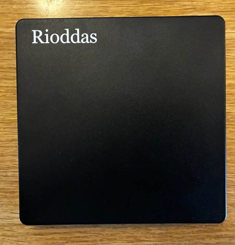 Rioddas External Hard Drive – Black, Good Condition