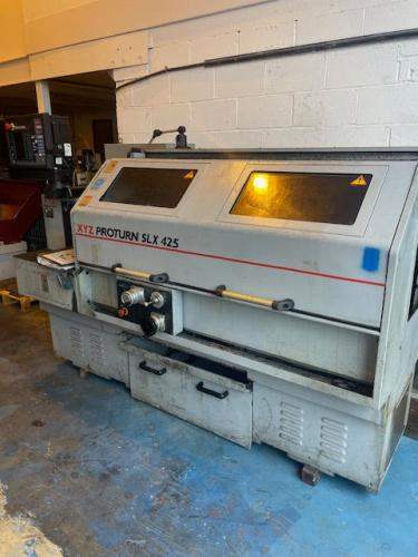 XYZ PROTURN 425 SLX SEMI CNC TEACH LATHE YEAR 2010