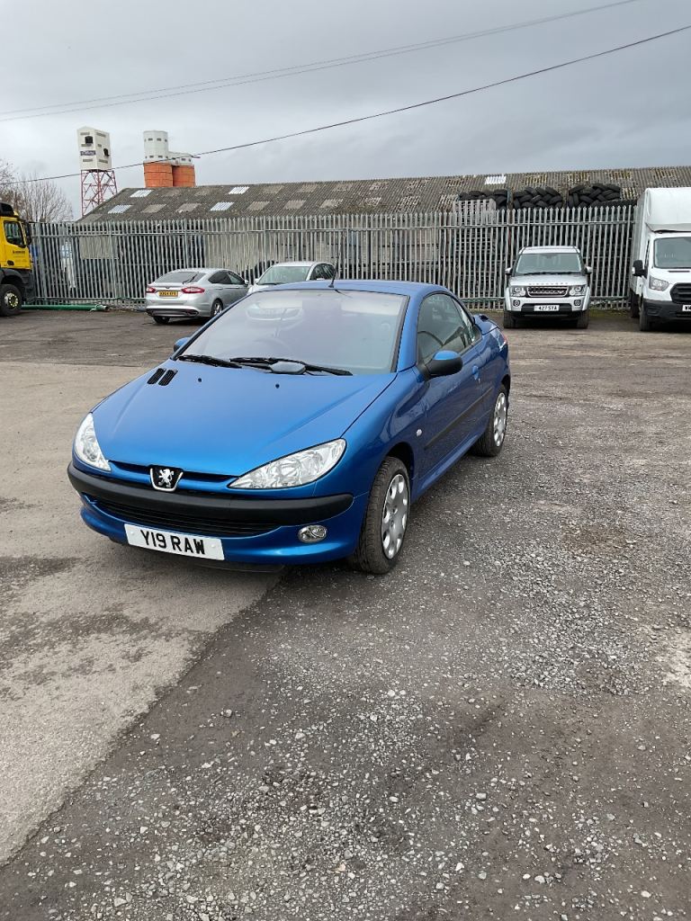 Peugeot, 206, Convertible, 2001, Manual, 1587 (cc), 2 doors