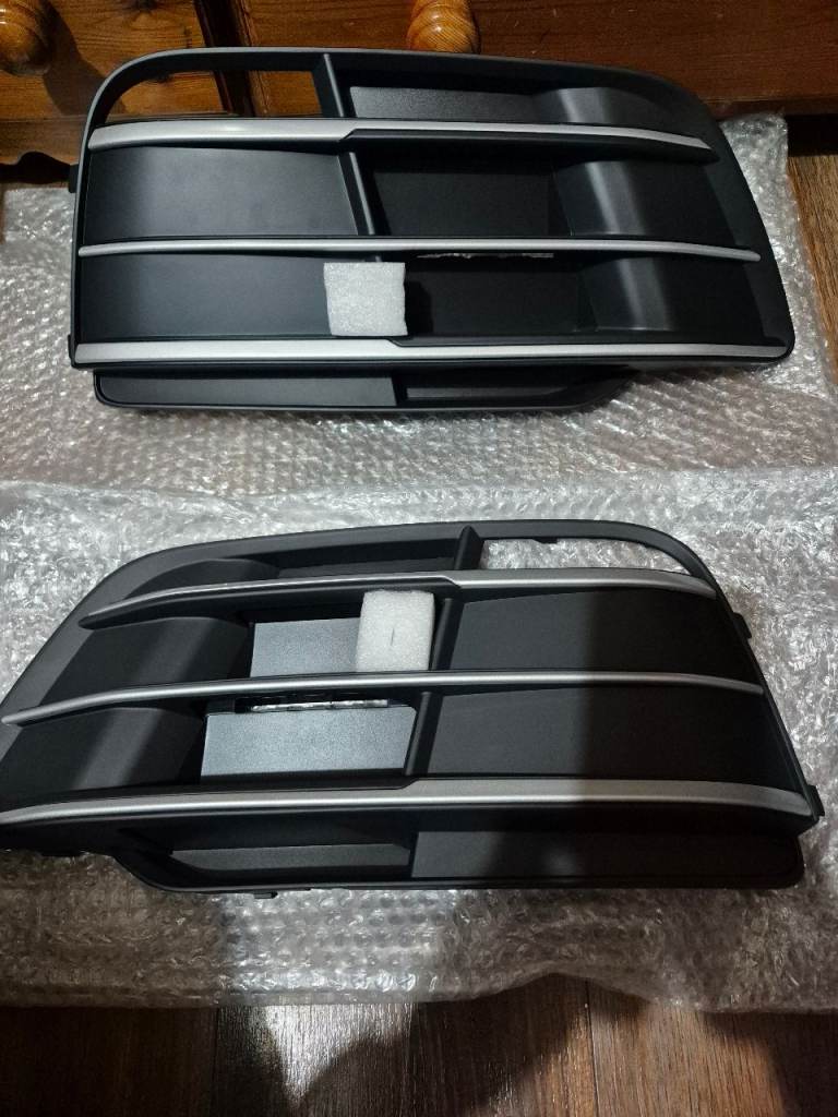 Audi S Line 2018/2022 Front Bumper Grille,LEFT&RIGHT Side (BRAND NEW).