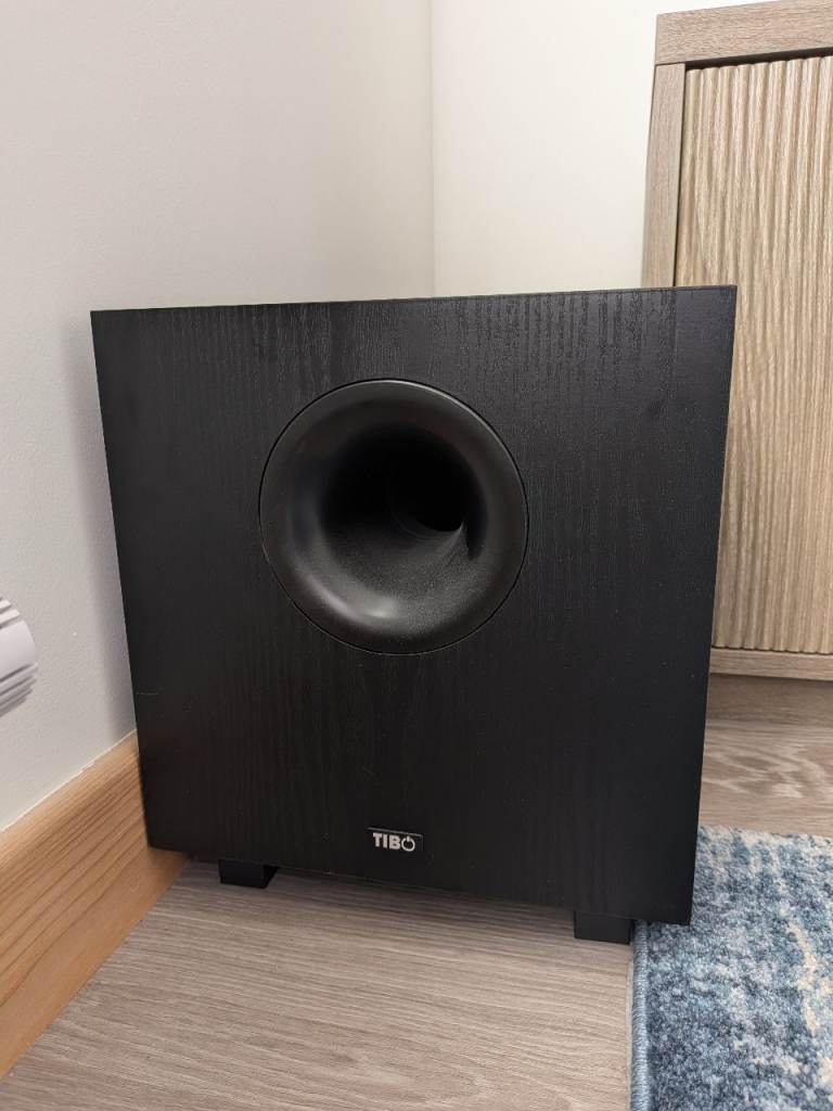 TIBO Harmony SUB 8 Subwoofer – Black, Good Condition