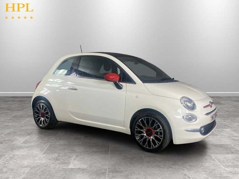 2023 73 FIAT 500 1.0 MHEV RED HATCHBACK 3DR PETROL MANUAL EURO 6 (S/S) (70 BHP)