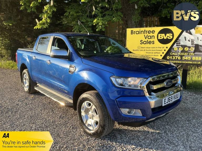 2019 Ford Ranger 2.2 TDCi Limited 1 Pickup Double Cab 4dr Diesel Auto 4WD Euro 5 (160 ps) Pickup ...