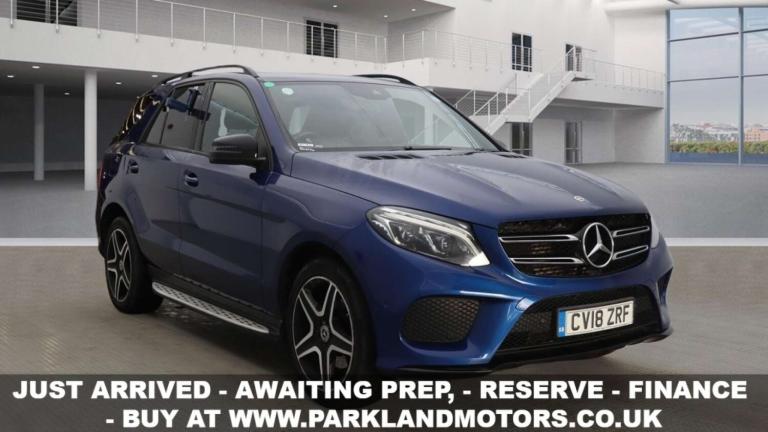 2018 Mercedes-Benz GLE 2.1 GLE 250 AMG Night Edition D 4Matic Auto 4WD 5dr SUV Diesel Automatic