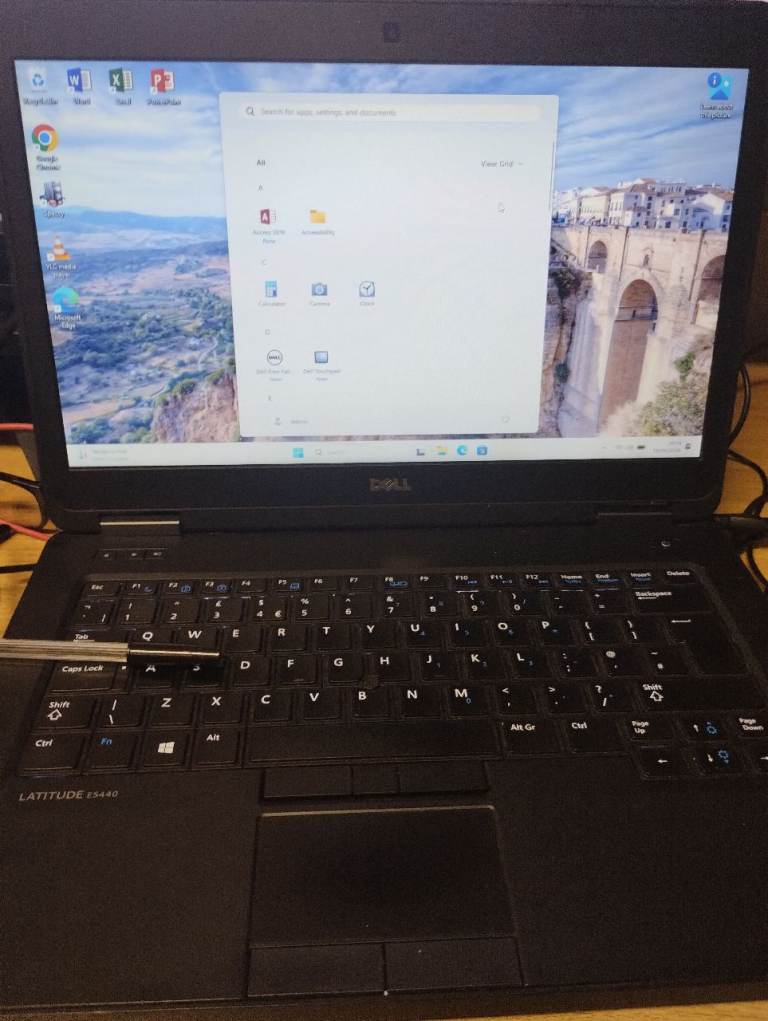 WINDOWS 11 Dell LAPTOP.  FULL MICROSOFT OFFICE, i5, 240GB SSD, HDMI, WEBCAM, BACKLIT KEYBOARD.