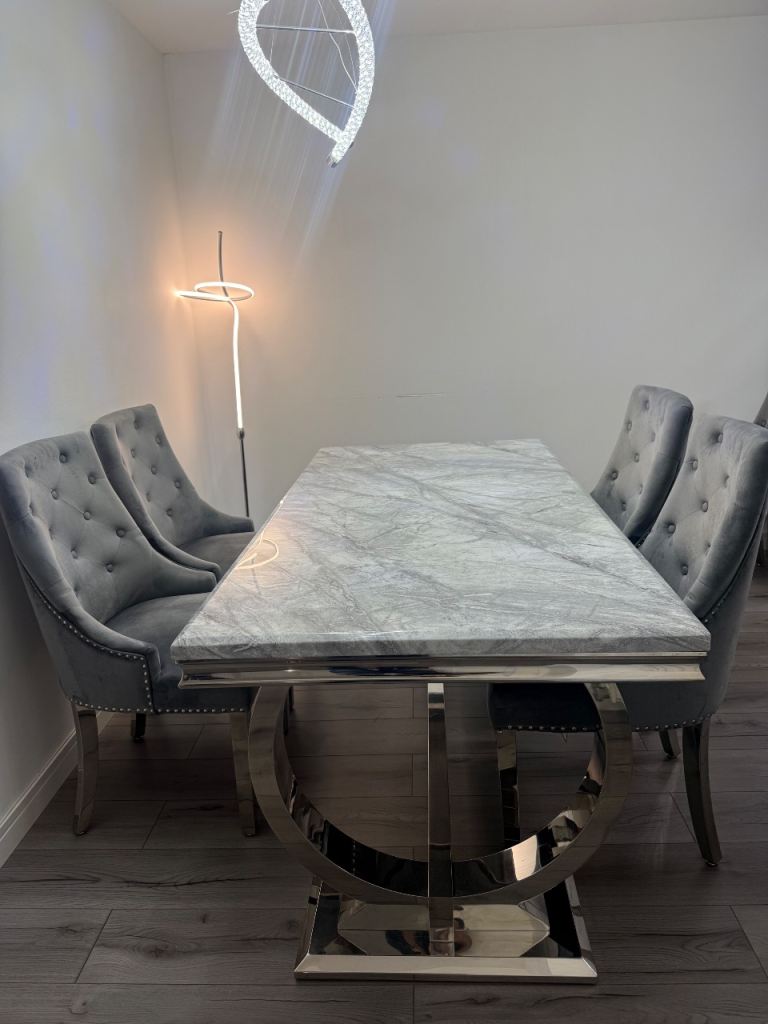 Italian Marble Dining Table