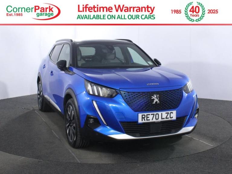 2020 Peugeot E-2008 50kWh GT SUV 5dr Electric Auto (136 ps) HATCHBACK ELECTRIC Automatic