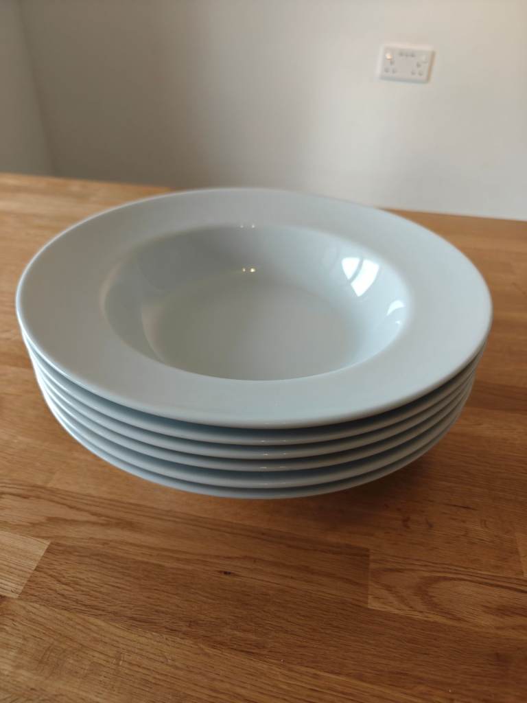 image for Large deep plates x6