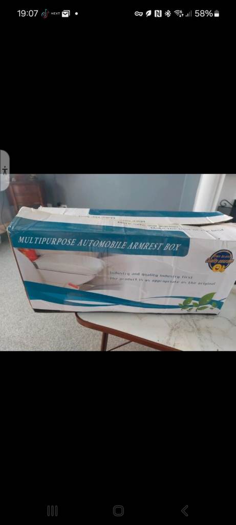 Multipurpose Armrest Box – Brand New