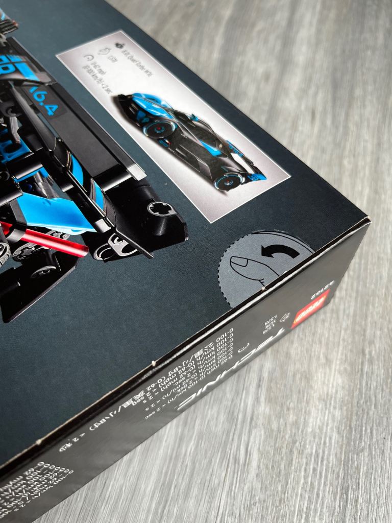 Lego Technic Bugatti Bolide Agile Blue 42162