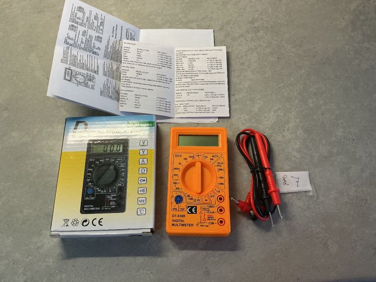 Multi meter diy many electrical functions 