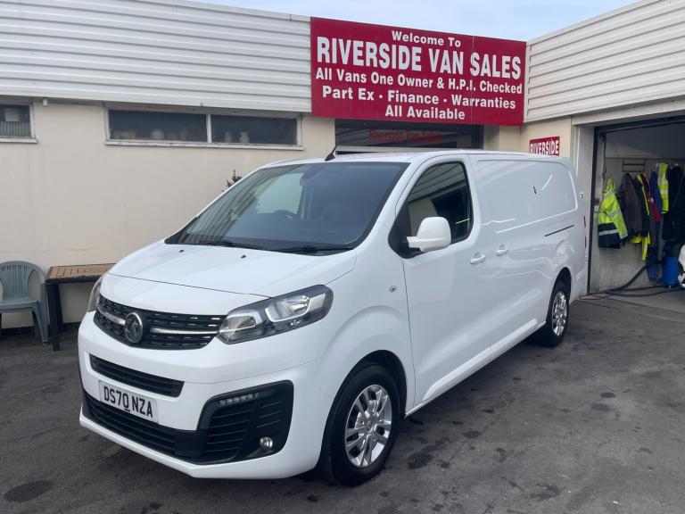2020 Vauxhall Vivaro 2900 1.5d 100PS Sportive H1 Van PANEL VAN Diesel Manual