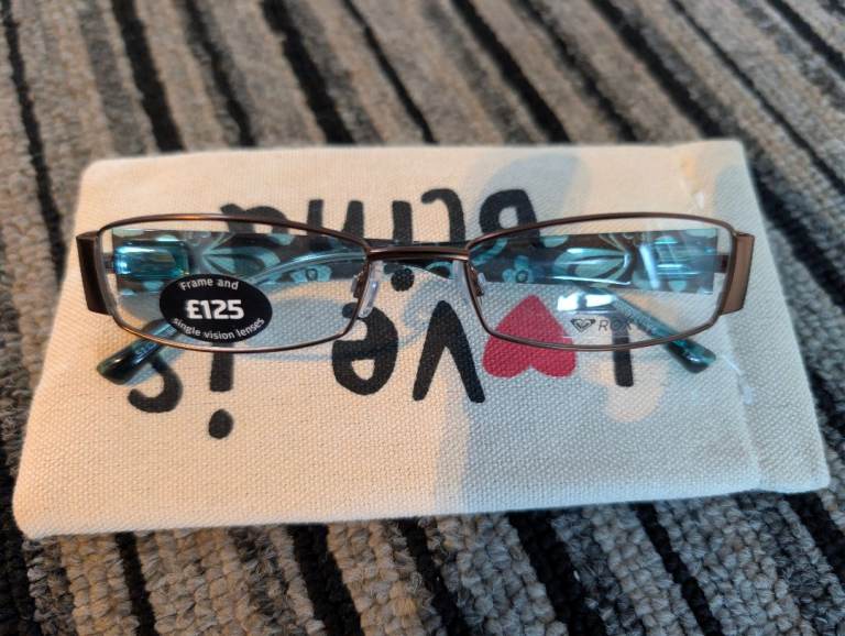 Pair Of Really Lovely Elegant Stylish Roxy Glasses (Require prescription Lenses).