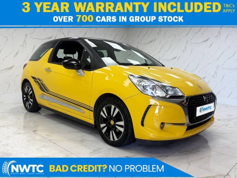 2016 DS Automobiles DS 3 1.2 PureTech Chic Hatchback 3dr Petrol Manual Euro 6 (82 ps) EXTENSIVE S...