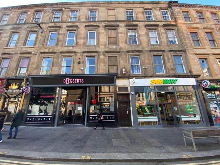 ***5 BED HMO*** Traditional 5 Bed Third Floor Flat in Sauchiehall Street - Available 25-05-26