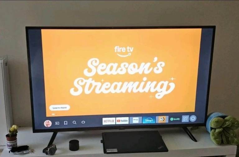 AMAZON 4-Series Fire TV 4K43N400U 43" Smart 4K Ultra HD HDR LED TV