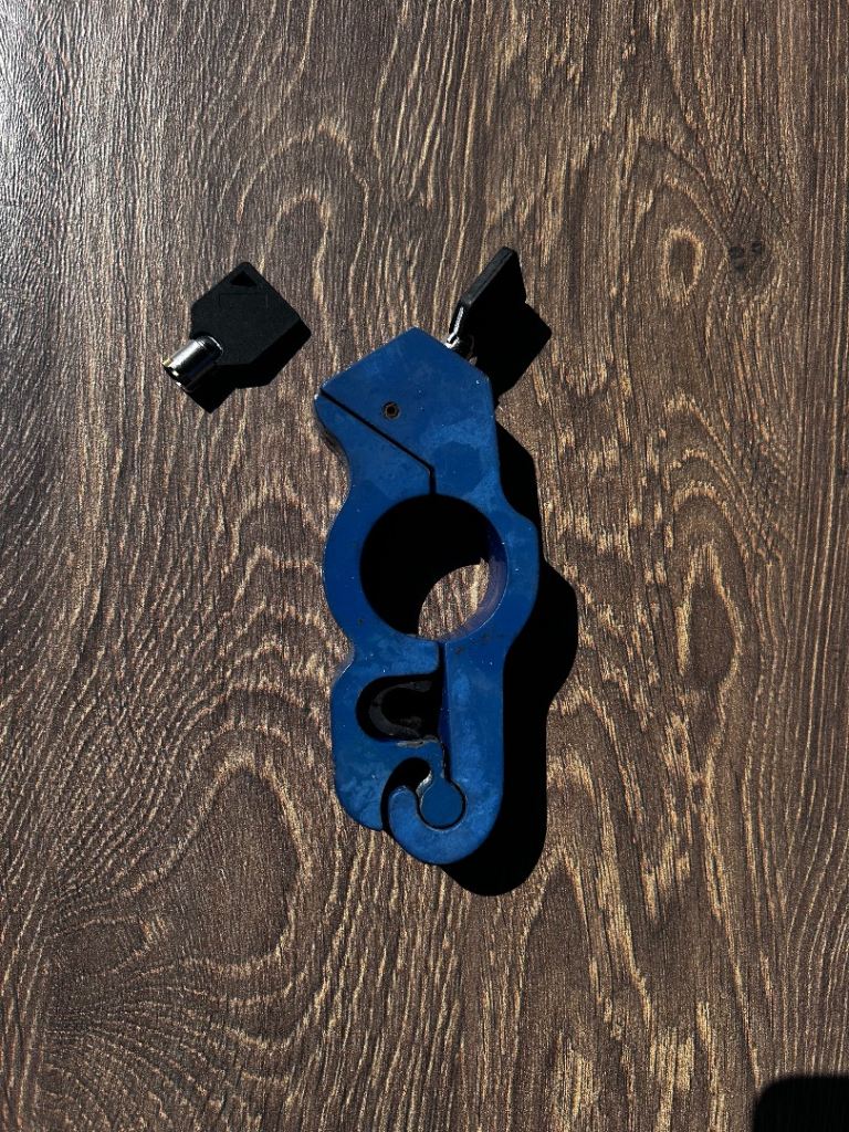 Motorbike brake lock