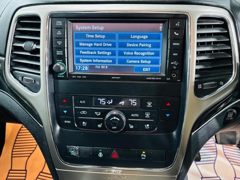 2012 Jeep Grand Cherokee 3.0 V6 CRD Overland Auto 4WD Euro 5 5dr ESTATE Diesel Automatic