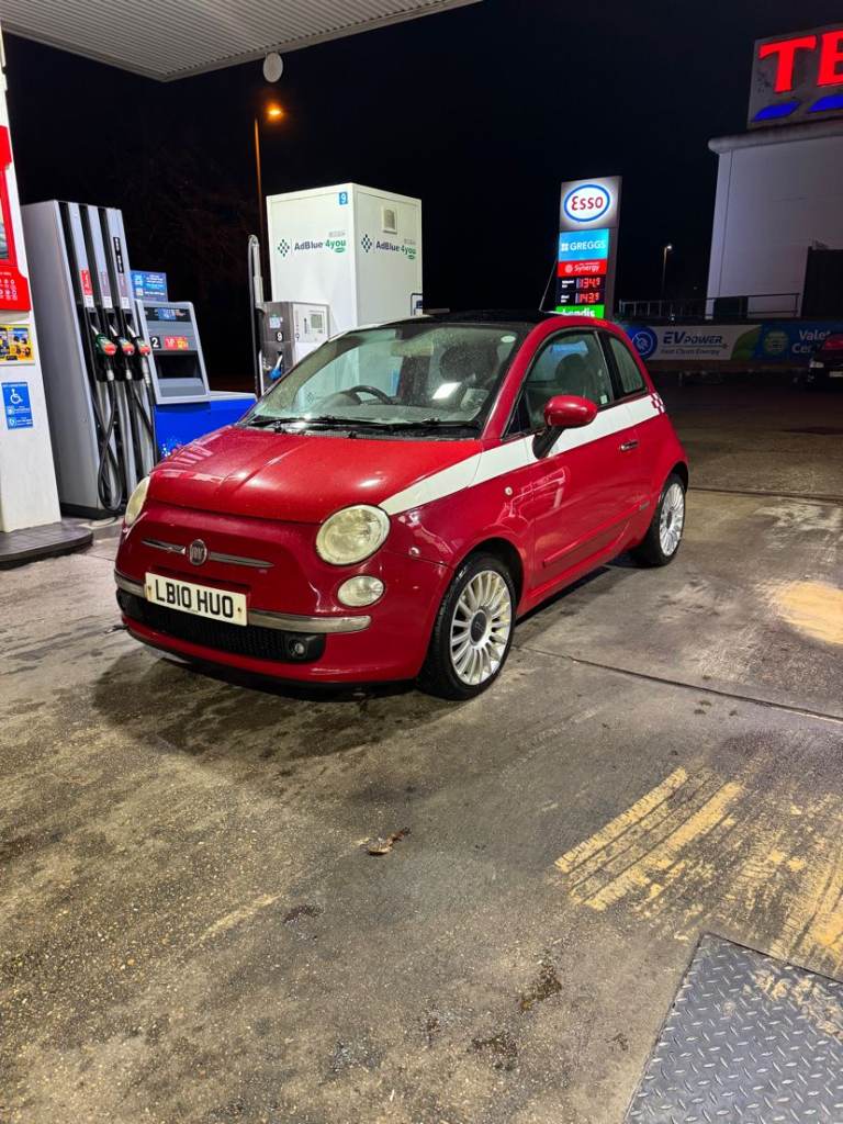 Fiat, 500, Hatchback, 2010, Manual, 1248 (cc), 3 doors