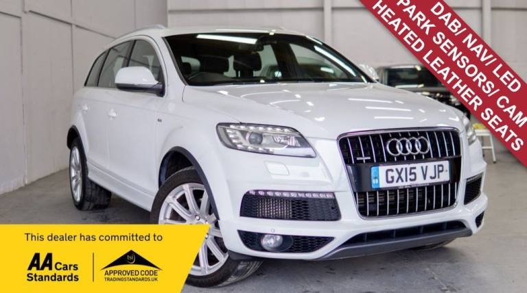 2015 Audi Q7 3.0 TDI 204 Quattro S Line 5dr Tip Auto ESTATE DIESEL Automatic