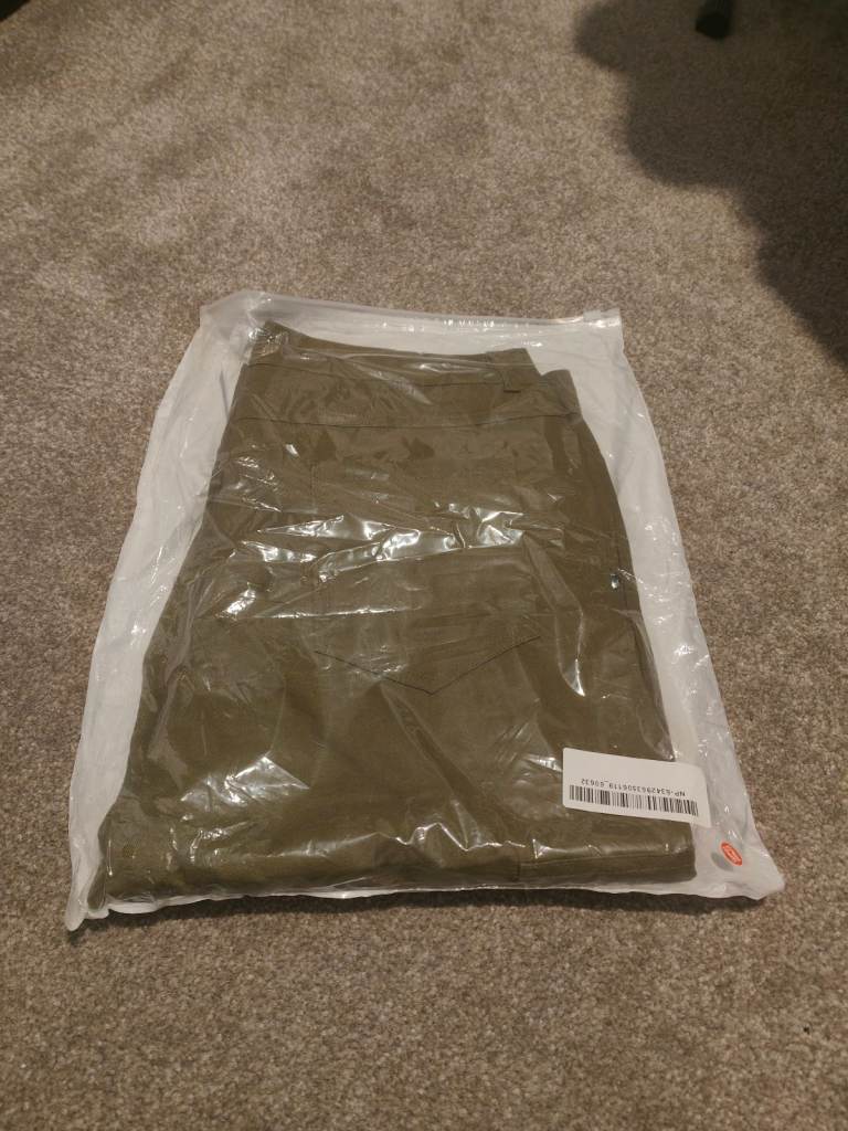 Womens Fashion Street AMY green cargo combat trousers medium