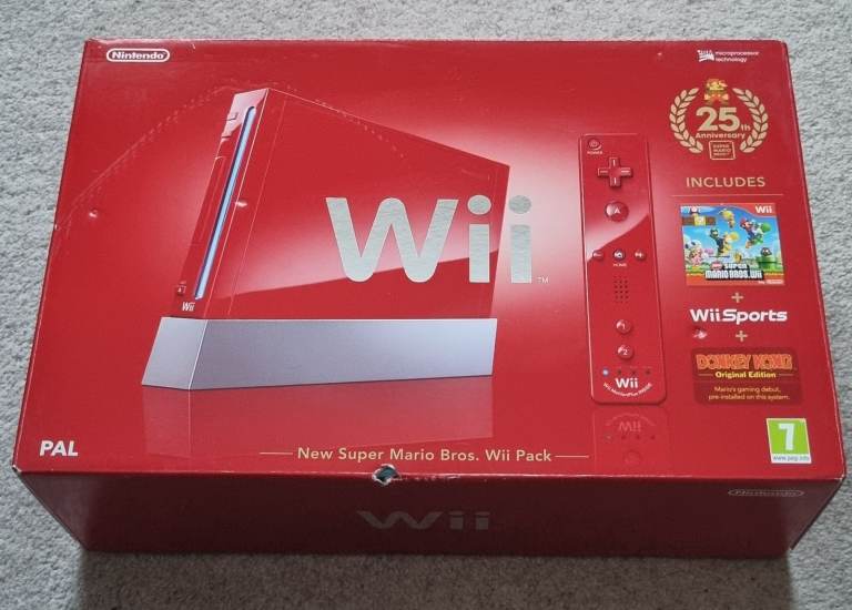 Nintendo Wii 25th Anniversary Mario