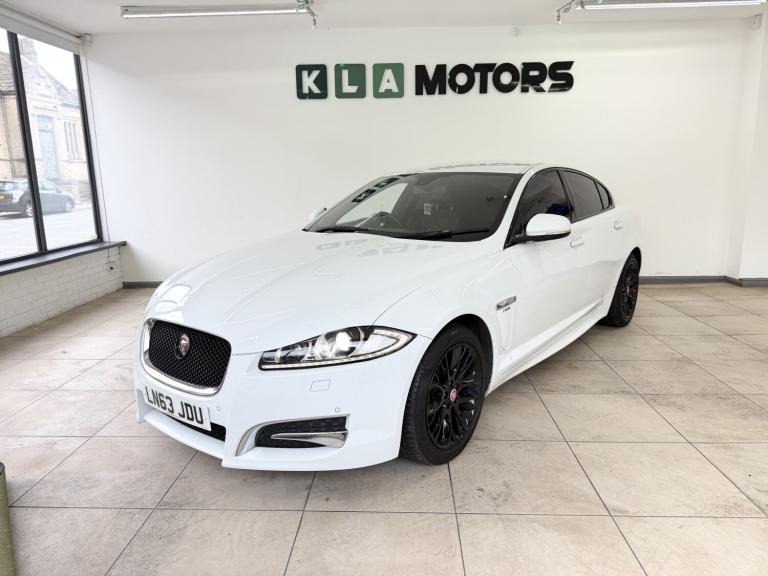 JAGUAR XF 2.2 d R-Sport White Auto Diesel 2014