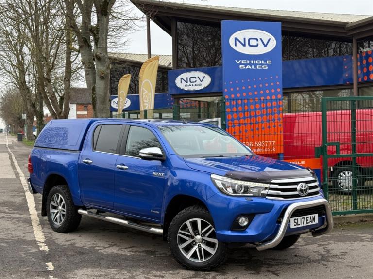 2017 Toyota Hilux INVINCIBLE 4WD D-4D DCB NO VAT Pick Up Diesel Manual
