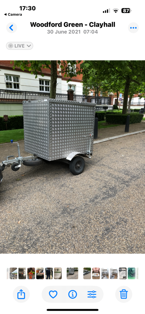 Fishing /camping trailer