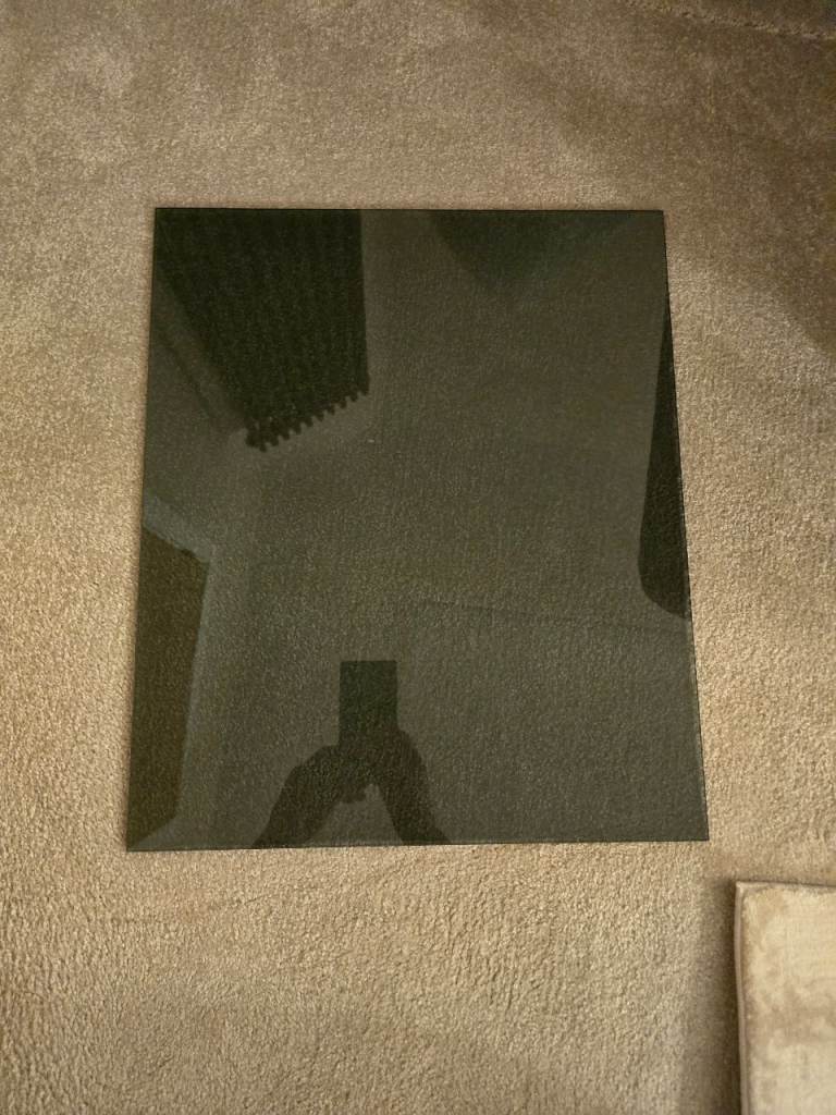 Ikea Malm Bedside Table Glass Top