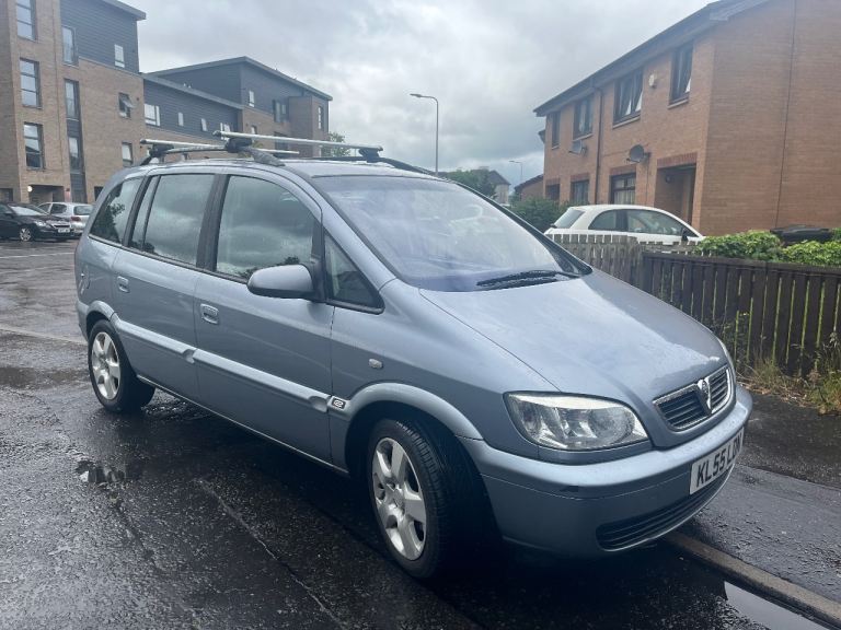 7 seater, Vauxhall, ZAFIRA, MPV, 2005, Manual, 1598 (cc), 5 doors