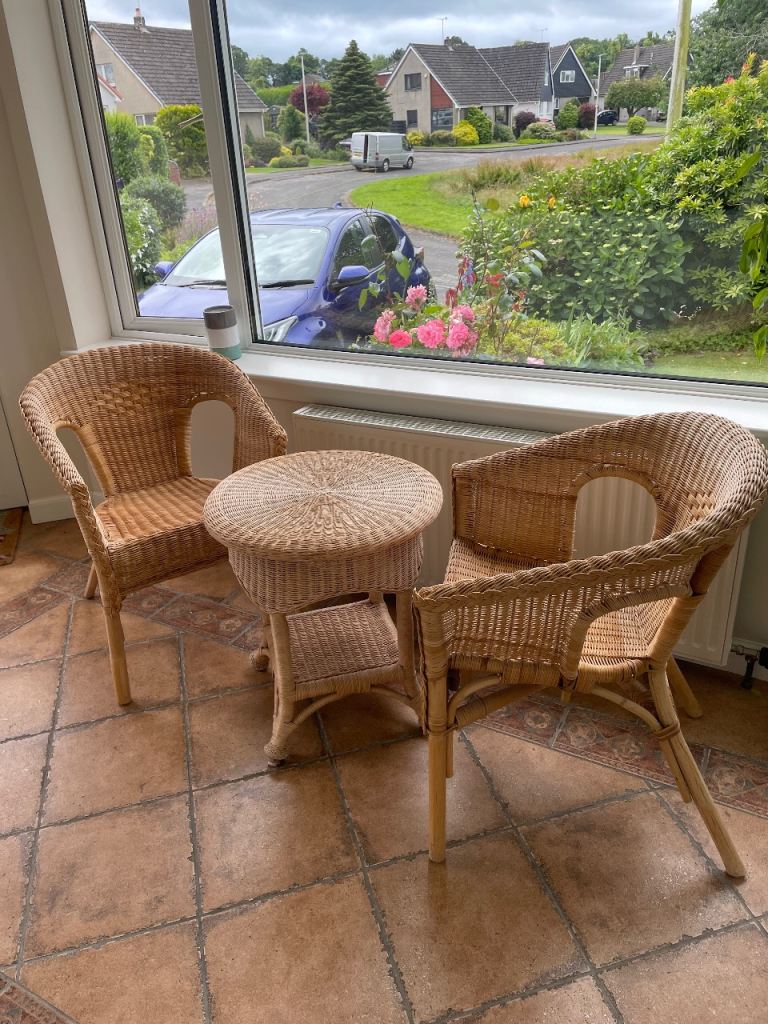 Conservatory bistro set