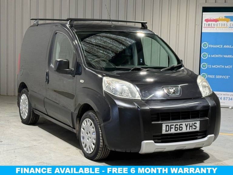 2017 66 PEUGEOT BIPPER 1.3 HDI PROFESSIONAL PANEL VAN 3DR DIESEL MANUAL FWD L1 H