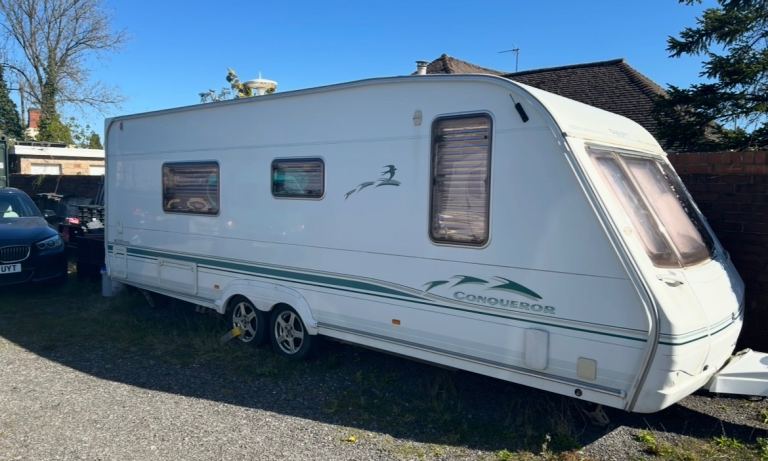 2007 Swift Conqueror 630 Caravan twin wheel touring 