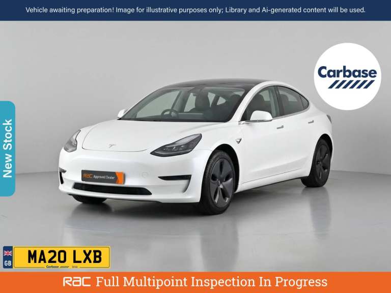 2020 Tesla Model 3 Standard Range Plus Saloon 4dr Electric Auto RWD (241 bhp) Saloon ELECTRIC Aut...