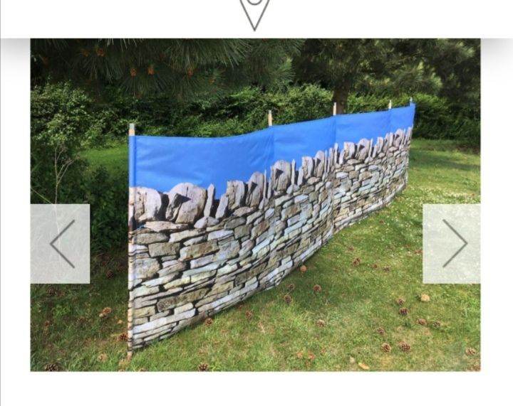 Olga 5 steel pool windbreaker