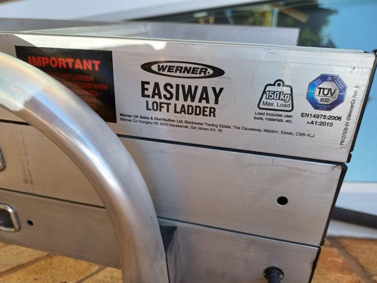 Werner Easiway Loft ladders- great condition