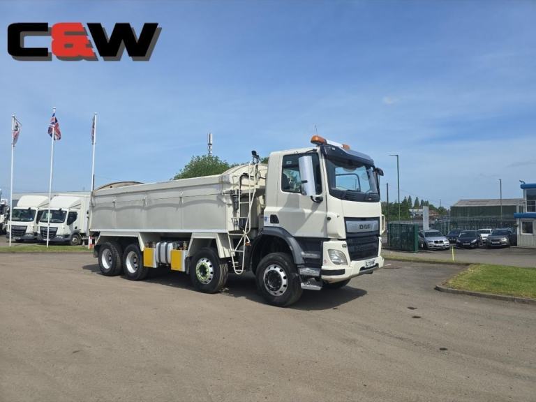 2021 (70) DAF FAD CF 450 8x4 Aluminium Insulated Tipper