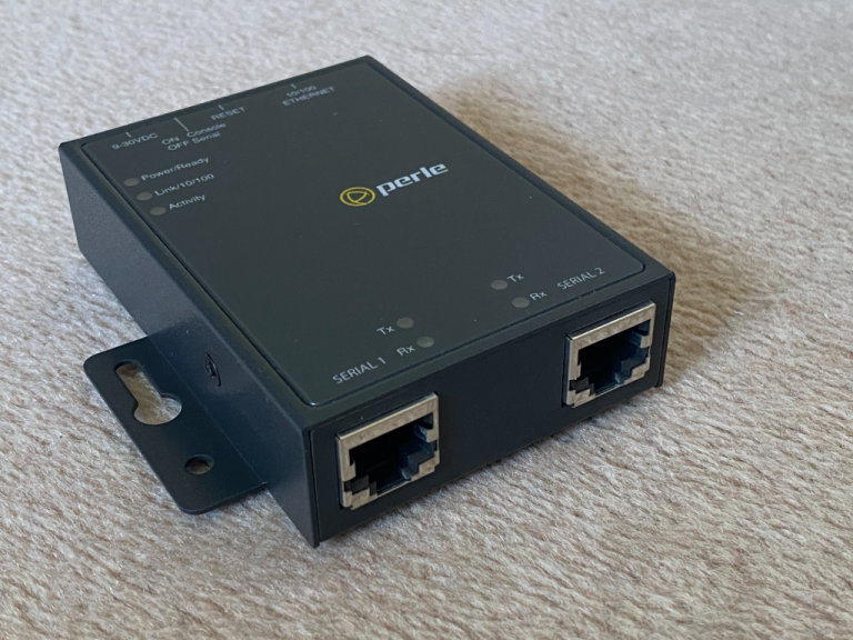 Perle IOLAN TS2 Device Servers(Serial to Ethernet), 2 x RS-232 on RJ45, 1 x 10/100 Ethernet