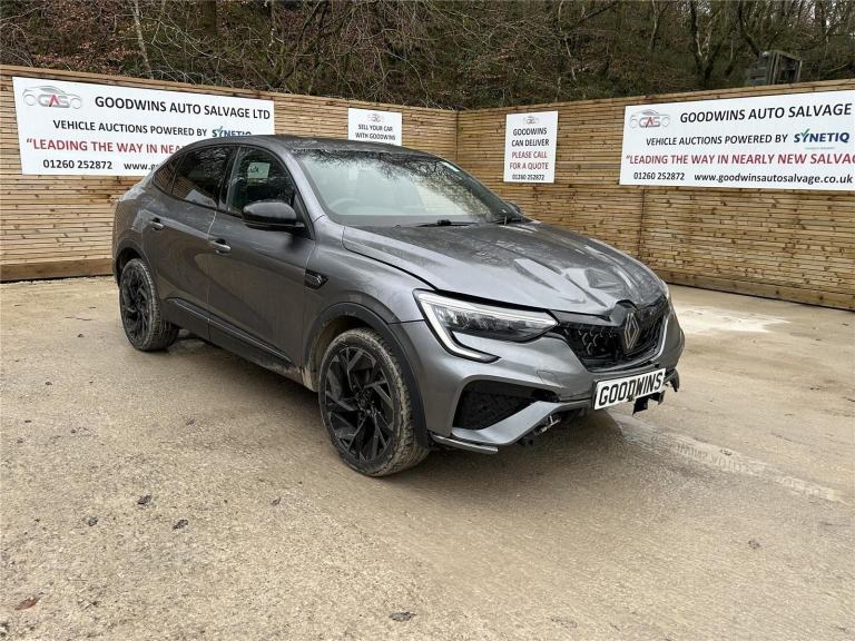 2024 74 RENAULT ARKANA ESPIRIT ALPINE E-TECH 1.6 HYBRID AUTO UNRECORDED SALVAGE